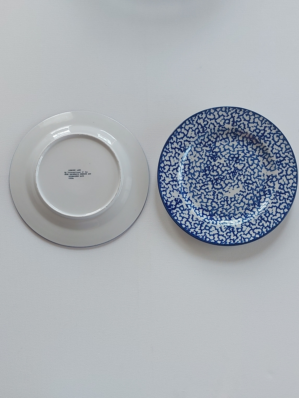 Beautiful Blue & White China Plates